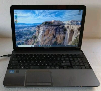TOSHIBA SATELLITE L855-S5119 INTEL CORE i3-3120M 2.50 GHz 8GB 1 TB WIN 10 PRO - Image 1 of 4