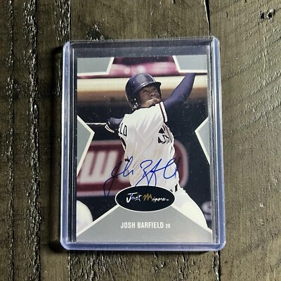 Josh Barfield 2003 Just Minors Just Stars #3 autógrafo /375 autógrafo UA - Imagem 1 de 4