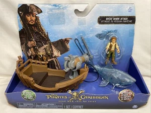 Pirates of the Caribbean Dead Men Tell No Tales Playset Ghost Shark Attack New! - Picture 1 of 3