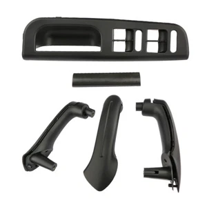5x Interior Door Grab Handle Cover Switch Bezel For VW Jetta Golf Bora MK4 Black - Picture 1 of 7