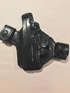 Aker LH Pancake Easy On/Off Holster for Sig 229 with Rails  - Picture 1 of 11