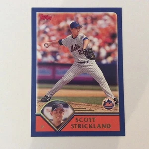 Scott Strickland New York Mets Topps #431 2003 - Imagen 1 de 2