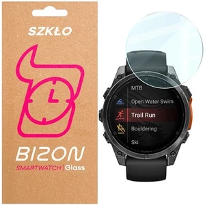 Szkło ochronne do Garmin Tactix 8 AMOLED 51mm / SOLAR 51mm Bizon szkło ochronne na wyświetlacz - Zdjęcie 1 z 6