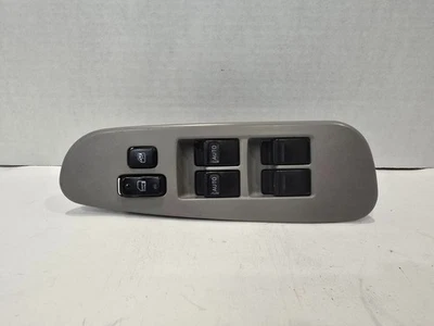 Interruptor de bloqueo de puerta de ventana eléctrica Toyota Sequoia Master Driver 2001-07 gris OEM A134 Foto 1 de 4