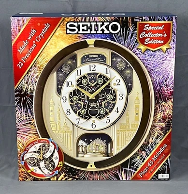 Seiko Melodies in Motion Clock - Collector's Edition 45 Melodies - Image 1 of 4