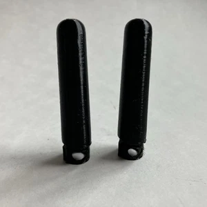 X2 Replacement Antenna Housings for Motorola Talkabout 250 Walkie Talkies Black - Picture 1 of 21