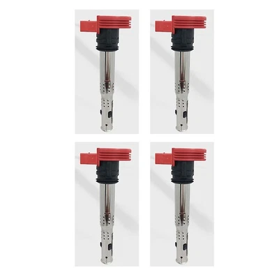 4Pcs Ignition Coil Plug for VW Golf GTI Jetta Passat for Audi A3 A4 Q3 1.8 2.0 - Image 1 of 4