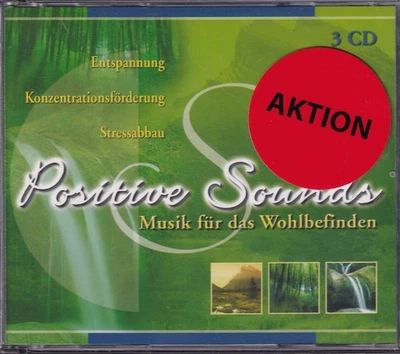 Positive Sounds Media SALE 3x CD Musik für das Wohlbefinden Relax Anti Stress - Bild 1 von 4