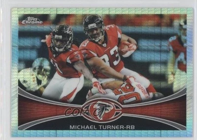 2012 Topps Chrome Prism Refractor /216 Michael Turner #130 - Image 1 of 2