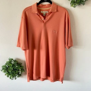 Tommy Bahama Hombre Polo Naranja Talla Pequeña - Imagen 1 de 4