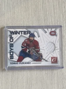 2010-11 Panini Donruss Boys Of Winter Jersey Tomas Plekanec Canadiens - Foto 1 di 3