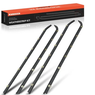 A-Premium 4x Window Sweep Weatherstrip Seal for Ford Ranger 1983-1988 Bronco II - Image 1 of 4