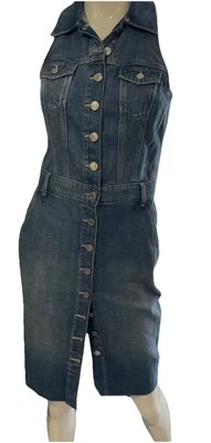 Guess Los Angeles Vintage 90s/Y2K denim StacieDress Sz XS/S - Image 1 of 4