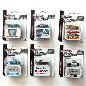 Majorette Porsche Edition. 1:64 Set Of 6 with Tin - Picture 1 of 1