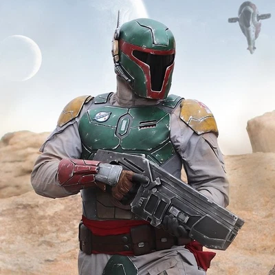 BOBA FETT Cosplay 服装盔甲曼达洛人星球大战绝地赏金猎人 — 第 1/4 张图片