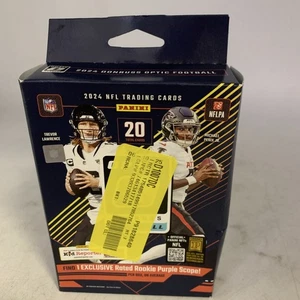 2024 Panini Donruss Optic NFL Football Hanger Box Purple Scope - Bild 1 von 6