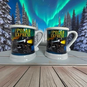 The Polar Express 3D ❄️ Train Coffee Mug Warner Brothers 2023 Ceramic Cup, 12 Oz - Picture 1 of 15