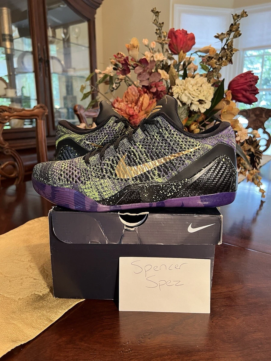 Preços baixos em Nike Kobe 9 Elite iD Low Mamba Moment | eBay