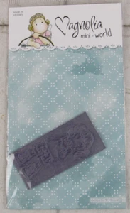 Magnolia Mini World Rubber Stamp - Tilda with Ice Cream Cone #257 - Picture 1 of 2
