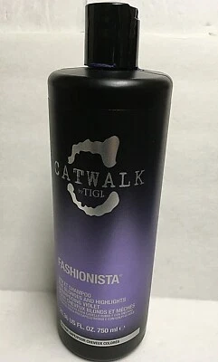 Lote de 2 Champú Violeta Tigi Pasarela Fashionista para Unisex 25.36 Onzas Foto 1 de 2