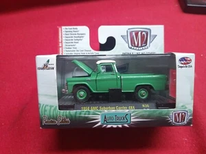 M2 MACHINES WILD CARDS 1958 GMC SUBURBAN CARRIER 4×4 Factory Sealed 2015 - Picture 1 of 9