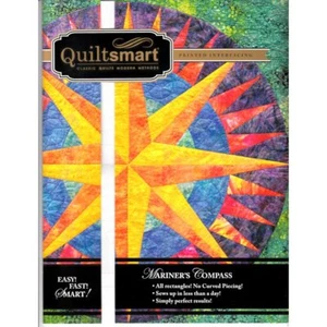 Quiltsmart Mariner's Compass Pattern Kit - Picture 1 of 3
