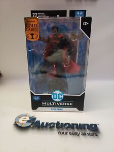 DC Multiverse Superman DC vs Vampire Gold Label 7" Figure Mcfarlane