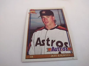 1991 Topps Traded Baseball Jeff Bagwell Rookie Card #4T  - Picture 1 of 2