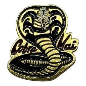 Cobra Kai Logo The Karate Kid Movie Lapel Enamel Pin - Picture 1 of 3