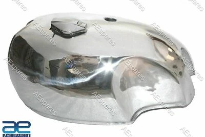 Para BSA A65 Spitfire Lyta Rocket Goldstar Aluminio Gas Combustible Gasolina Tanque EC Foto 1 de 4
