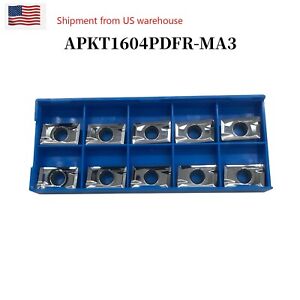 APKT1604PDFR-MA3 H01 Carbide Milling Inserts 10 pcs
