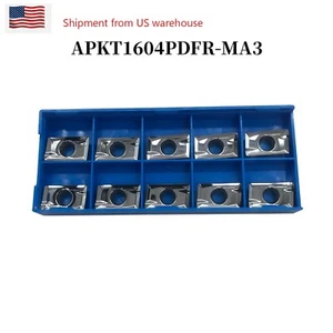 APKT1604PDFR-MA3 H01 Carbide Milling Inserts 10 pcs - Picture 1 of 7