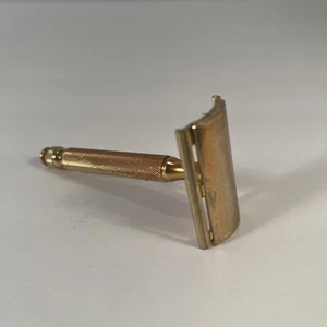 Navaja de seguridad Gillette Gold Ball Tip de colección - Imagen 1 de 9