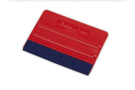 Avery Rakel Rot mit Filzkante Pro Flexible Weich Verklebehilfe Autofolie - Bild 1 von 1