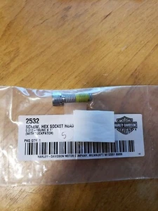 Harley-Davidson 2532 Hex Socket Head Screw ONE PIECE - Bild 1 von 2