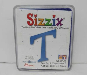 Provo Craft Sizzix Fun Serif Letter T (uppercase) #38-0361 - Picture 1 of 1