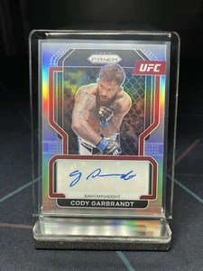 2022 Panini Prizm UFC Signatures Silver Prizm Cody Garbrandt #SG-CGB Auto - Picture 1 of 2