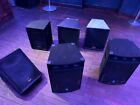 Mixed Collection Of Speakers, Floor Standing, Parts Or Spares, As Seen