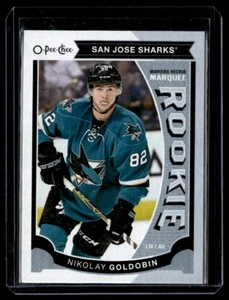 2015-16 Upper Deck O-Pee-Chee Update Nikolay Goldobin #U48 Rookie RC - Picture 1 of 2