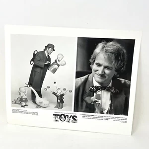 Robin Williams Photograph Toys Vintage 90s Movie Set Still Picture 8x10 - Picture 1 of 4