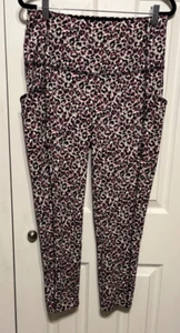 Chico's Zenergy So Slimming Speckled Animal Print Pocket Leggings Sz 1(8/10)NWT - Picture 1 of 12