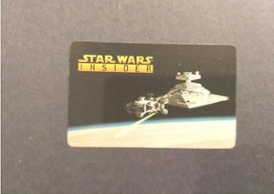 1997 Star Wars Insiders Member Card - Picture 1 of 2