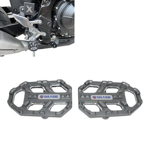 Gray Wide Footrests Foot Peg Enlarge Pedal For HONDA NC700S NC700X NC750S NC750X - Picture 1 of 10