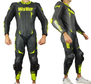 Traje Racing Piel Moto Carreras Pista 1 Mono Pieza Todo Perforado Jabón Joroba - Bild 1 von 9