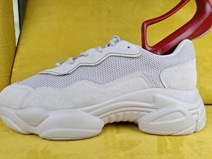 Asos Design Size 10 Mens Beige  Suede Shoes Read Description - Picture 1 of 22