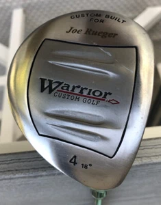 Warrior Custom Golf 4 Wood 18° Mens RH Graphite Shaft - Picture 1 of 6