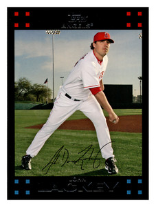 2007 Topps John Lackey  Los Angeles Angels #1 NM-MINT
