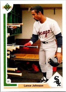 1991 Upper Deck #248 Lance Johnson