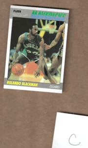 1987/88 Fleer Rolando Blackman Card #12 (C) - Picture 1 of 1