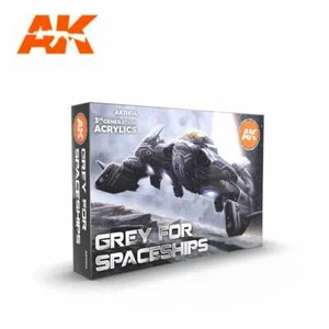AK Interactive Grey for Spaceships Colors Set 3rd Generation Acrylics 6pcs AK116 - Picture 1 of 3